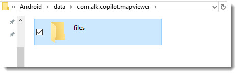 Create Files folder