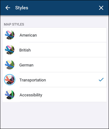 Map Styles