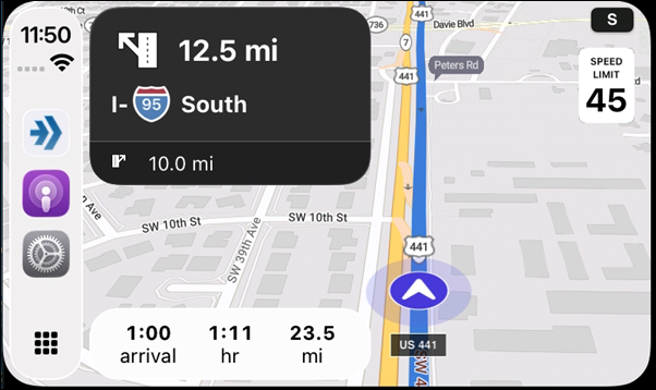 CoPilot in CarPlay