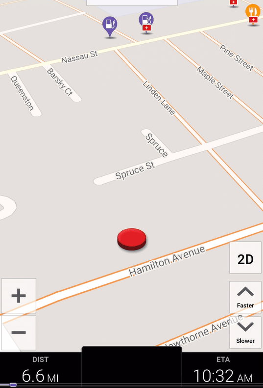CoPilot 10 routing to the correct entrance for a site created in ContentTools