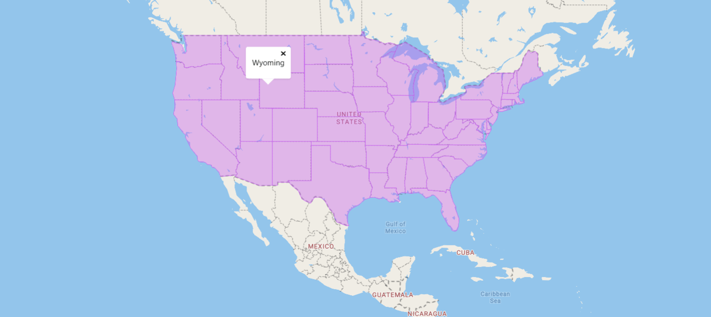 Polygon Popup on Click | JavaScript Maps SDK