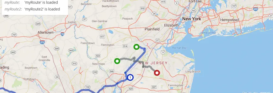 Route Event Handling